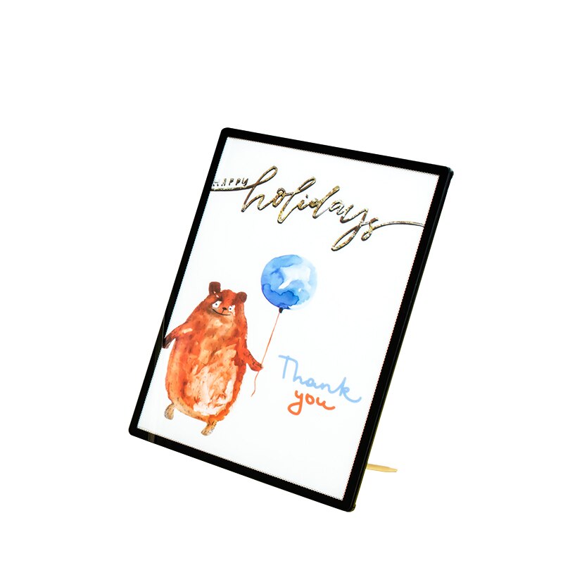 A3 free standing lightbox stand for menu a2 sign holder light box led