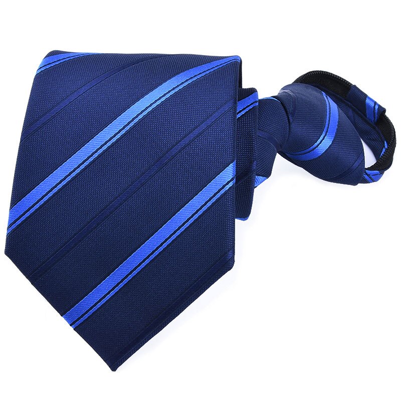 Corbatas con cremallera 8cm corbata Formal clásica de negocios para hombre corbata de boda 8cm Corbata a rayas vestido con camisa de Accesorios: Y8110CX