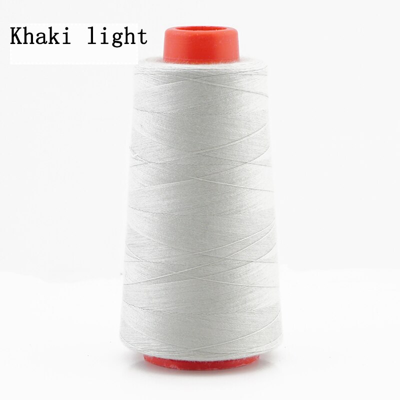 3000 Yards Polyester Sewing Machine Line 402 Pagoda Line Fine Line High Speed Flat Sewing Machine Line: Khaki grey