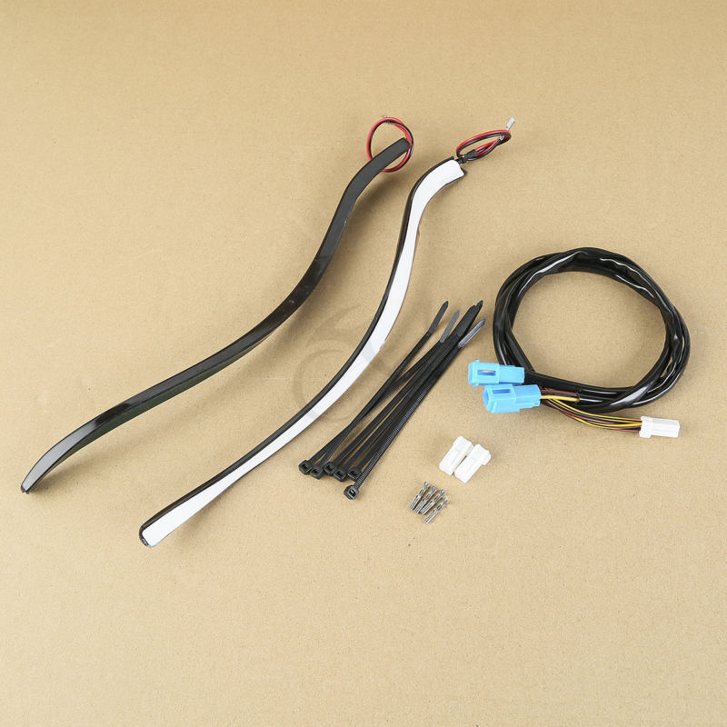 Lumière de carénage LED pour moto Harley Electra Glide Street Glide CVO Ultra Limited –