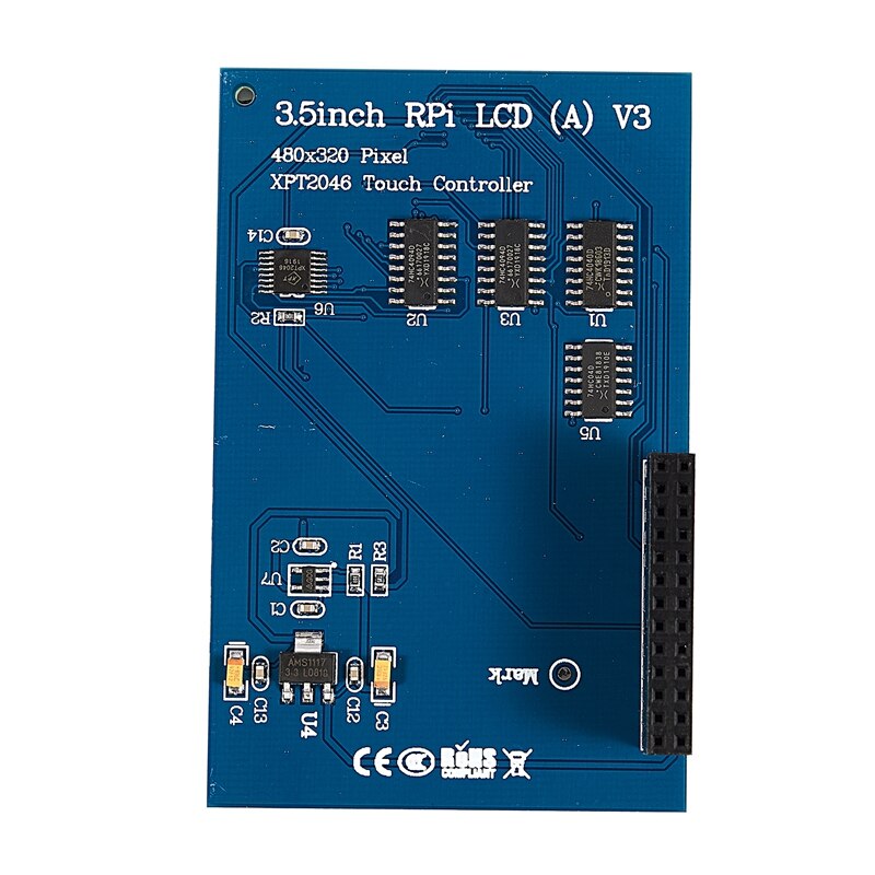 Voor Raspberry Pi 3.5 Inch 320X480 Rgb Pixels Hd Lcd-scherm Contact Screen Met Pen Voor Raspberry Pi 2 3 Model B Rpi Pi2 Pi3 Acc