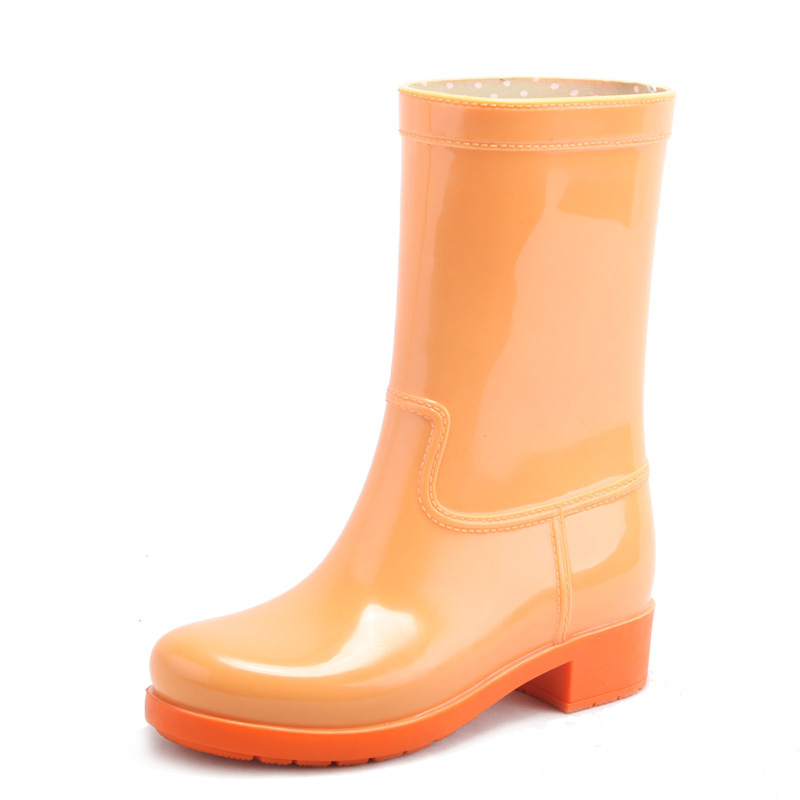 Dames regenlaarzen waterdicht halfhoge laarzen damesschoenen snoepkleuren laarzen voor dames damesschoenen laarzen pvc
