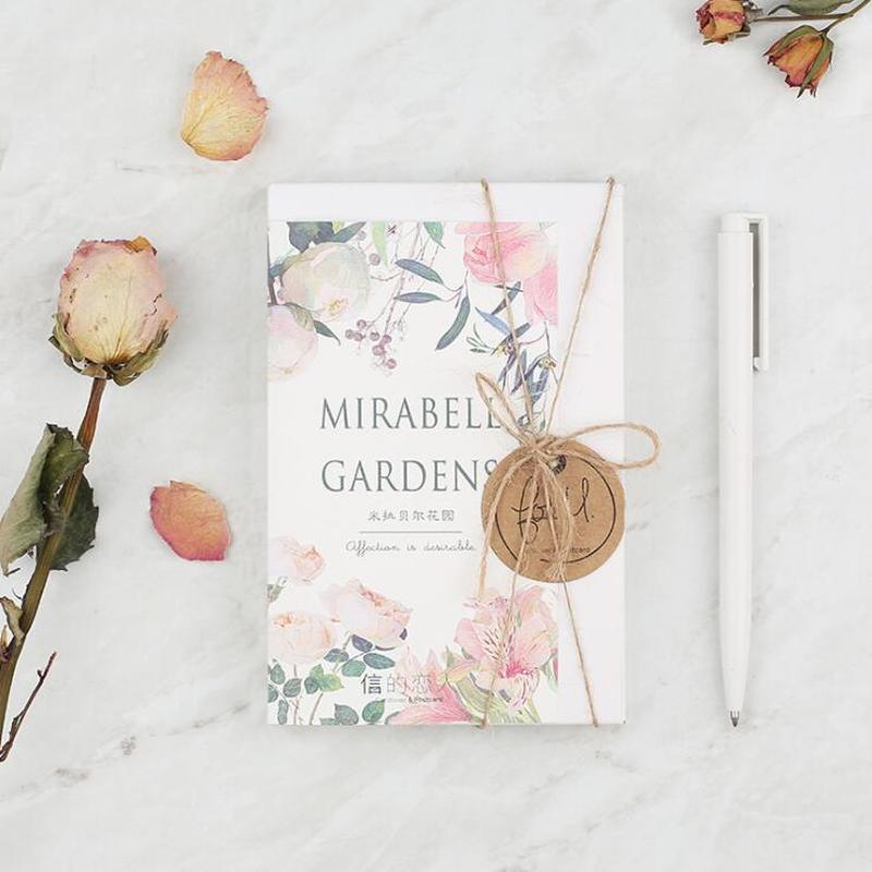 30pcs/set Leaf Plant Flower Note Card Postcard Message Greating Card 14.3x9.3cm