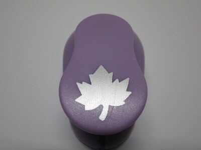 Machine à gaufrer à la main, outils de bricolage pour Scrapbooking, trou de papier, poinçon décoratif, découpeur, Scrapbook, 2.3 - 2.5 Cm: Maple Leaf