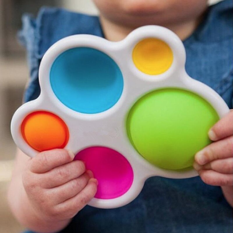 Fidget Eenvoudige Kuiltje Speelgoed Vet Hersenen Speelgoed Stress Relief Hand Speelgoed Vroege Educatief Speelgoed Voor Kinderen