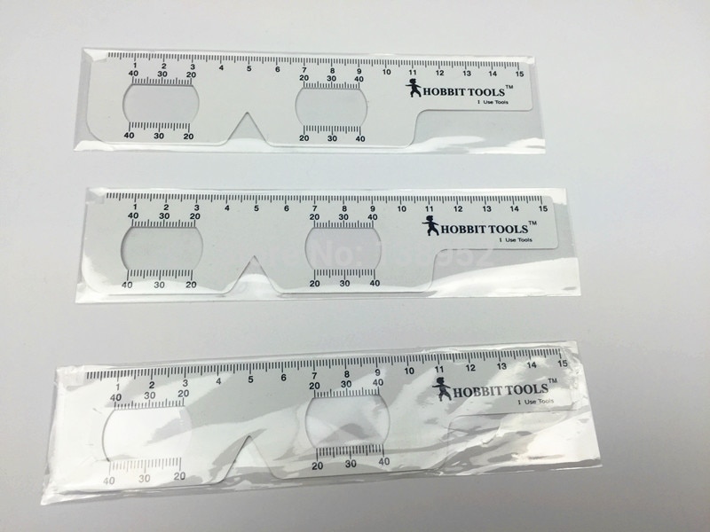 1pc Optical PD Ruler Pupil Distance Ruler for Meter ophthalmology ruler