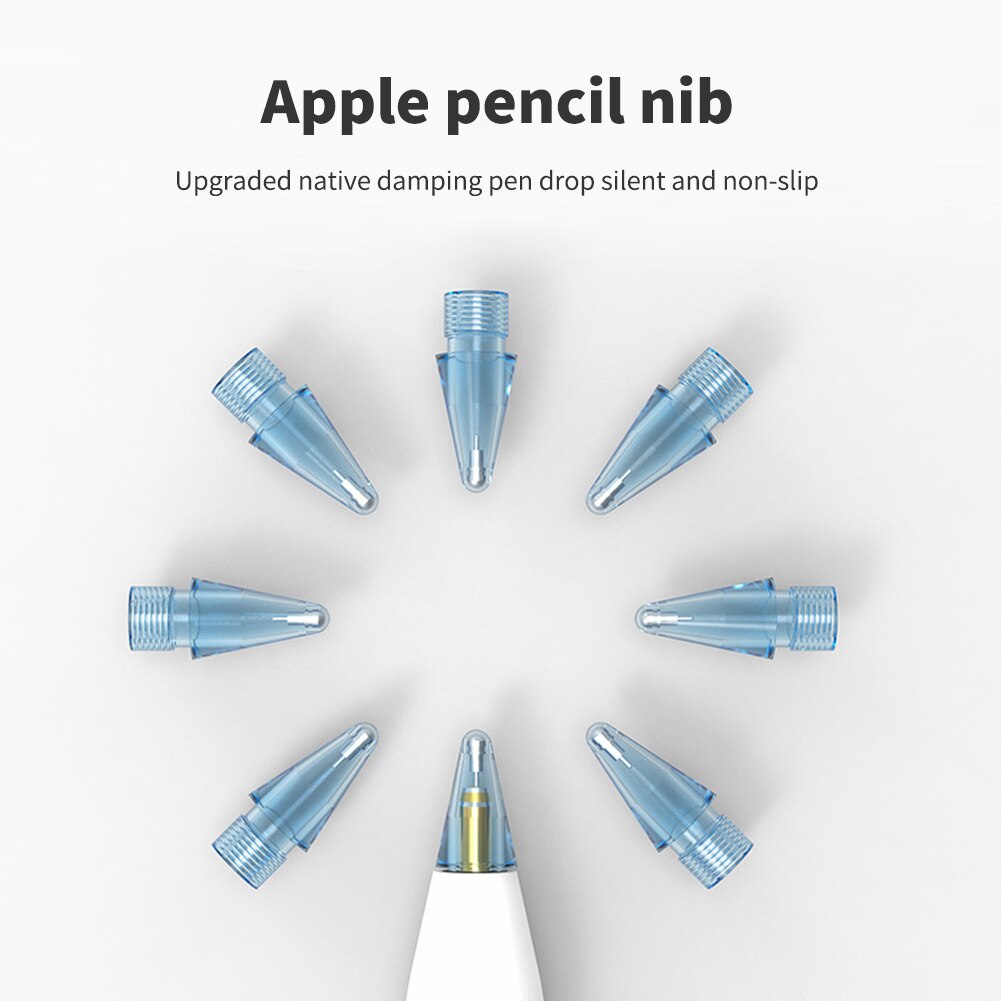 For Apple Pencil Tip Spare Nib Replacement Tip For Apple Pencil 1st 2nd Generation For Apple Pencil 2nd Stylus Pen Accessories