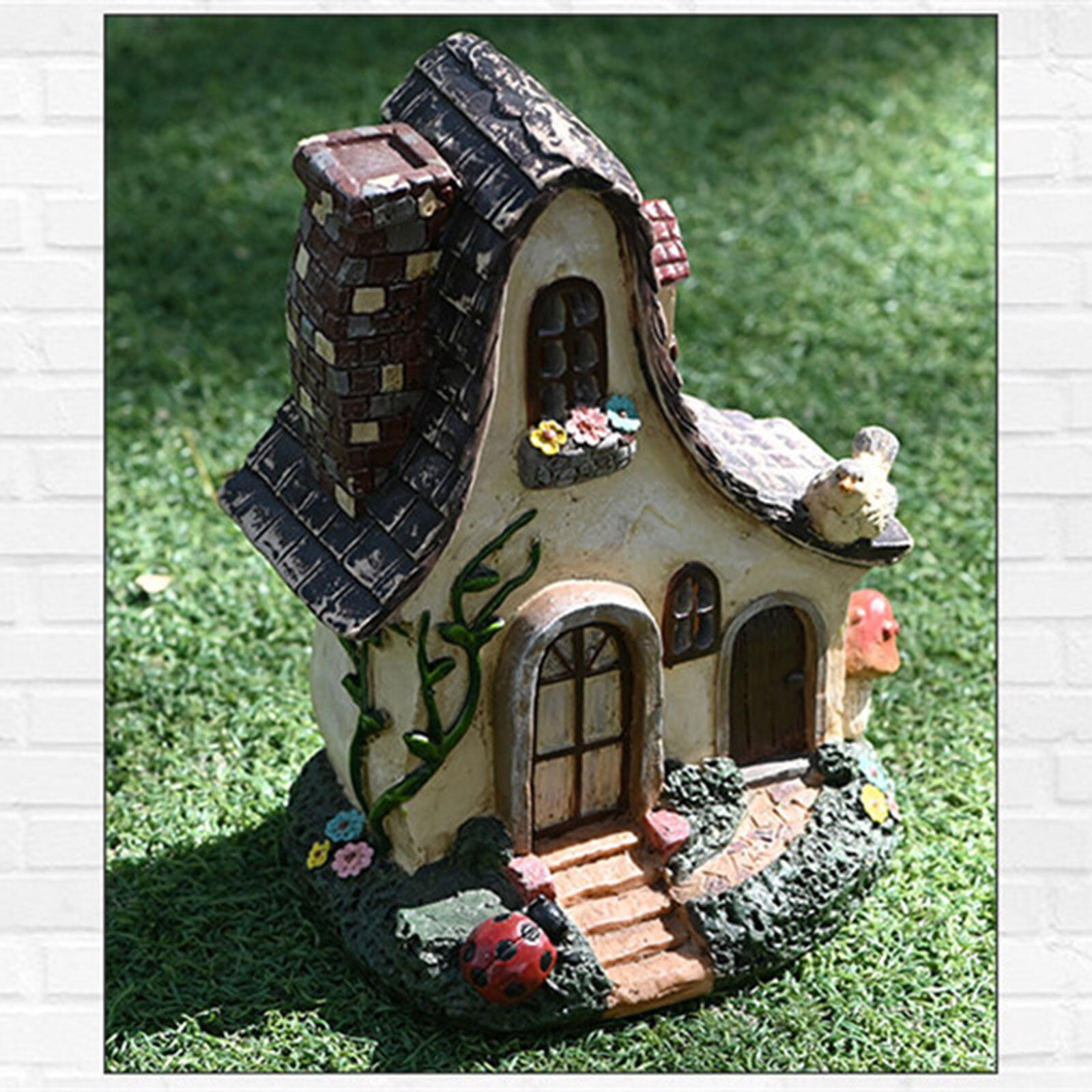 4 # Mini Hars Huis Fairy Garden Micro Landschap Pastorals Huis Hars Ambachten Restaurant Tuin Woondecoratie Sieraden Standbeeld