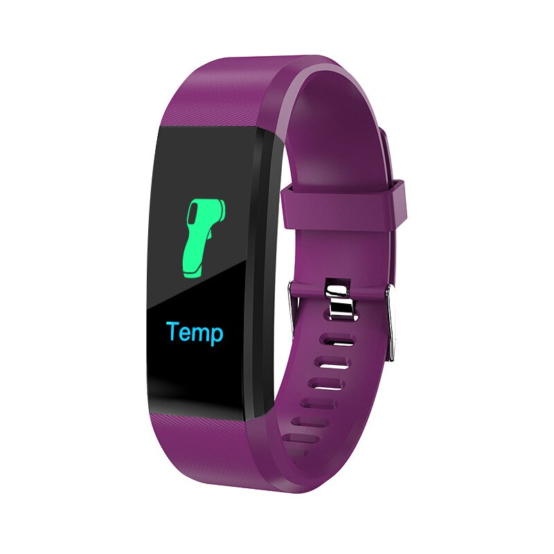 115plus Smart Bracelet Body Temperature Measurement Heart Rate Blood Pressure Bluetooth Sports Bracelet Intelligence System: 05