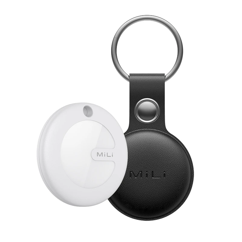 Mini rastreador inteligente con Bluetooth, localizador portátil con Bluetooth, Google Find My Device para Android, buscador de llaves de artículo antipérdida: Azul cielo