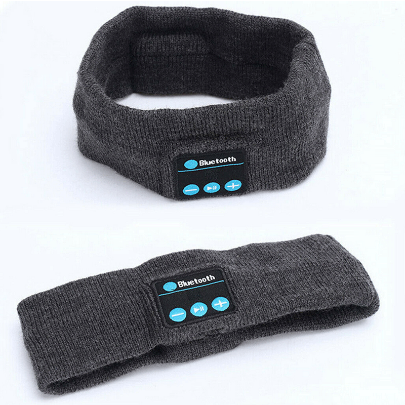 Bluetooth Kopfhörer SportsHeadband Komfortable Gestrickt Schweiß Beständig Stirnband Smart Outdoor Sport Fashionwireless Kopfhörer