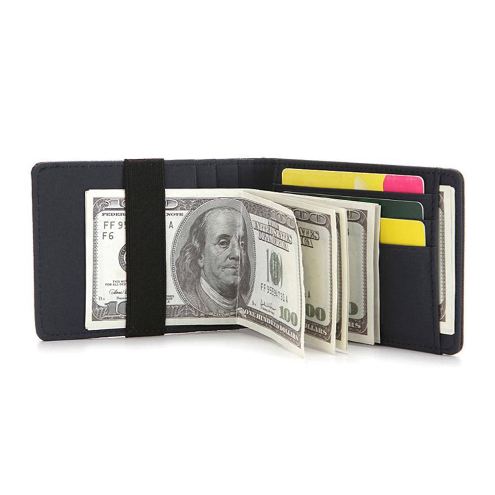 Männer Kreditkarte Halfter Minimalistischen RFID Blockierung Brieftasche Karte Halfter Schlanke Brieftasche RFID Sperrung Männer Sichere Faux Leder Tasche Brieftaschen