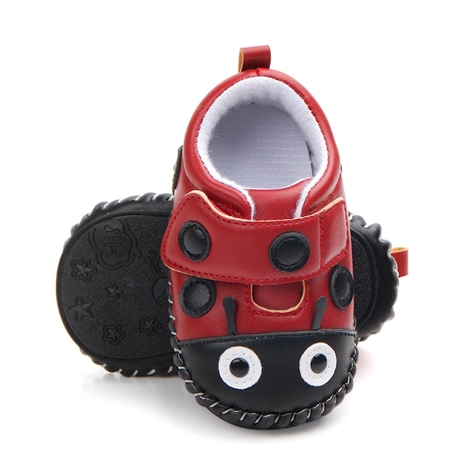 Newborn Baby First Walk Shoes Kids Baby Animal Bee Shoes Rubber Soles Non-slip First Walking Shoes Prewalker Anti-slip Footwear