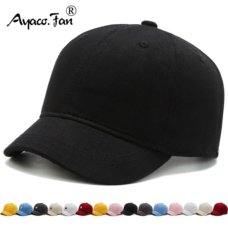 Summer Women Men Embroidered Letter M Baseball Cap Solid Snapback Short Brim Sunhat Outdoor Hip Hop Baseball Hats Casquette