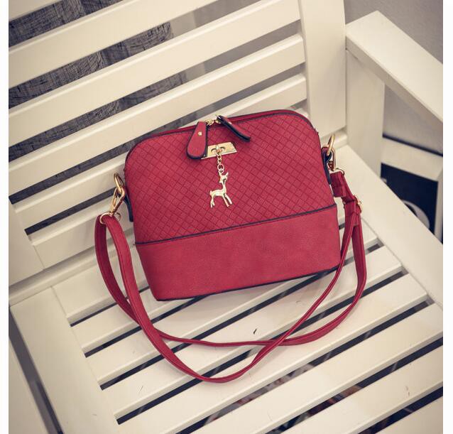 ! 2022 frauen Bote Taschen Mini Tasche Mit Hirsch Spielzeug Hülse bilden Tasche Frauen Schulter Taschen Handtasche bolsa feminina V12: verrotten