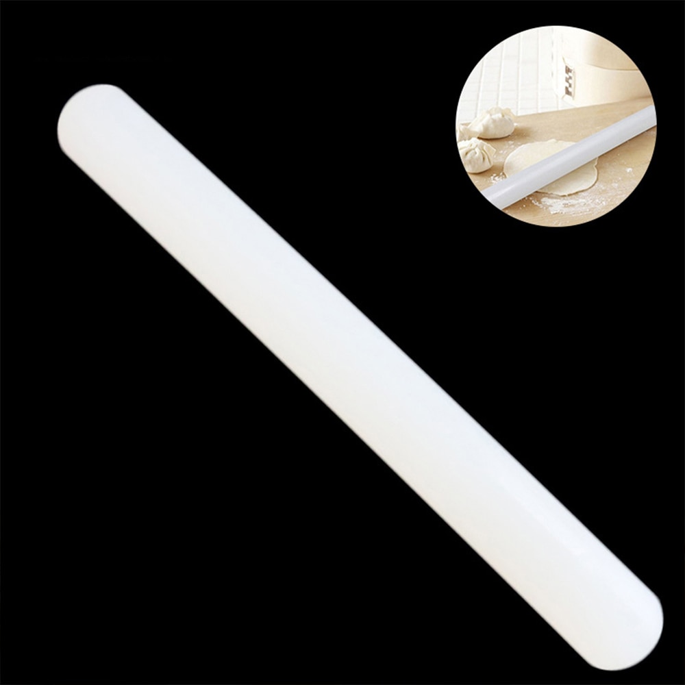 23cm 30cm 33cm 50cm Plastic Dough Roller Handmade Pin Sugar Cake Dough Roller Stick DIY Bakeware Rolling Pin Pastry Baking Tool