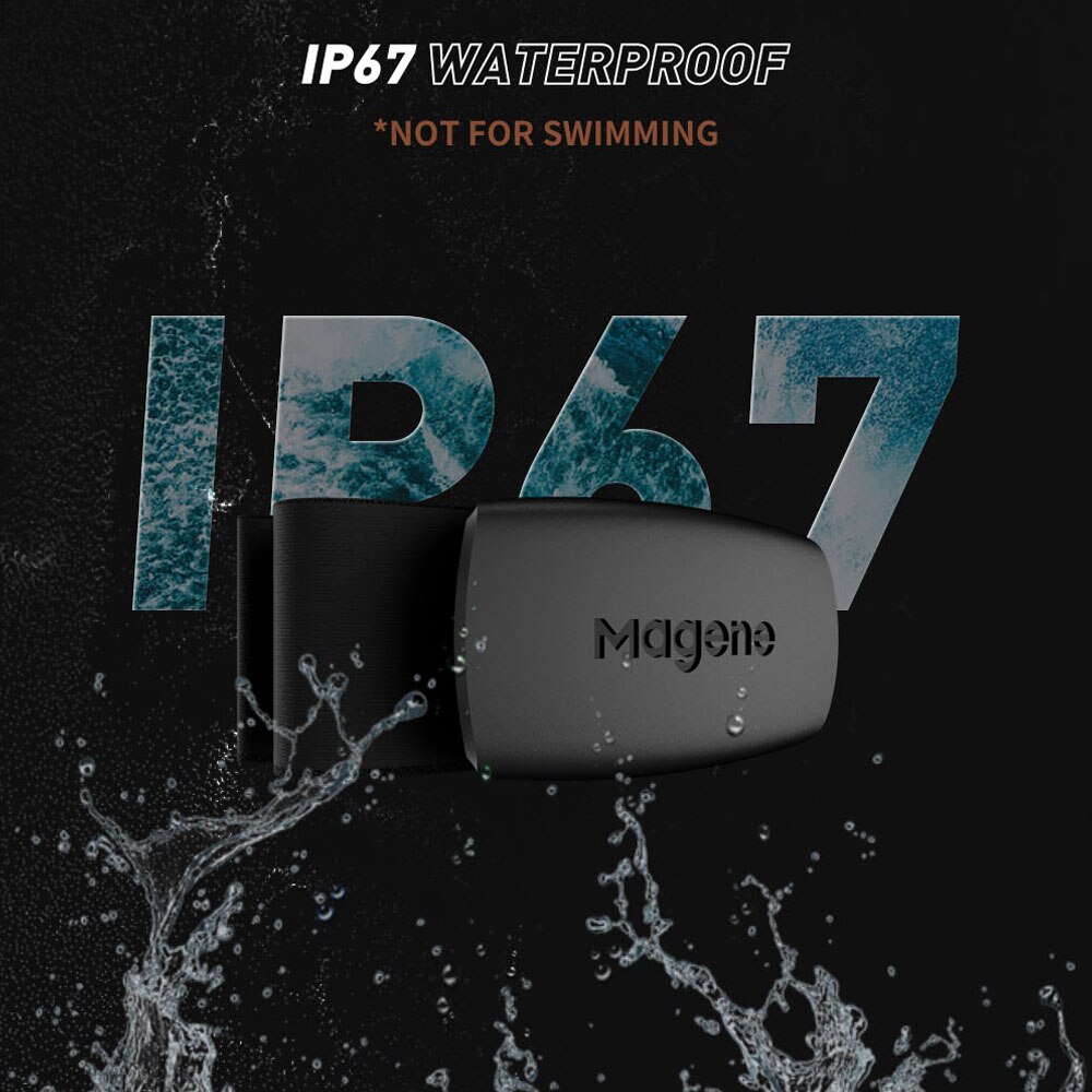 Magene H64 pulsometr Bluetooth Mrówka + Magene czujnik pas piersiowy komputer wioślarz Wahoo Garmin zdatność sportowy akcesoria