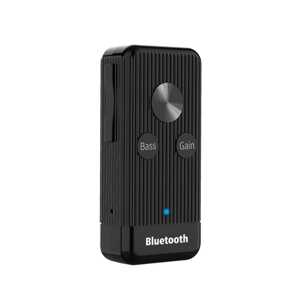 Mini sem fio bluetooth 5.0 receptor suporte redução de ruído modo tf cartão play adaptador para fone de ouvido com clipe esporte novo #77: Default Title