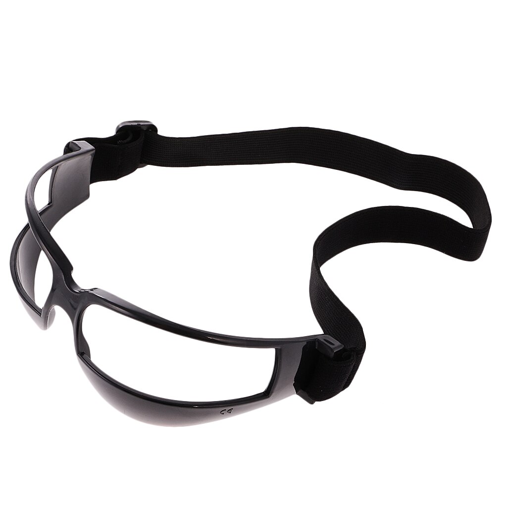 12 pakke anti-dun basketball brilleramme driblingsbriller sportsbriller træningshjælp, sort