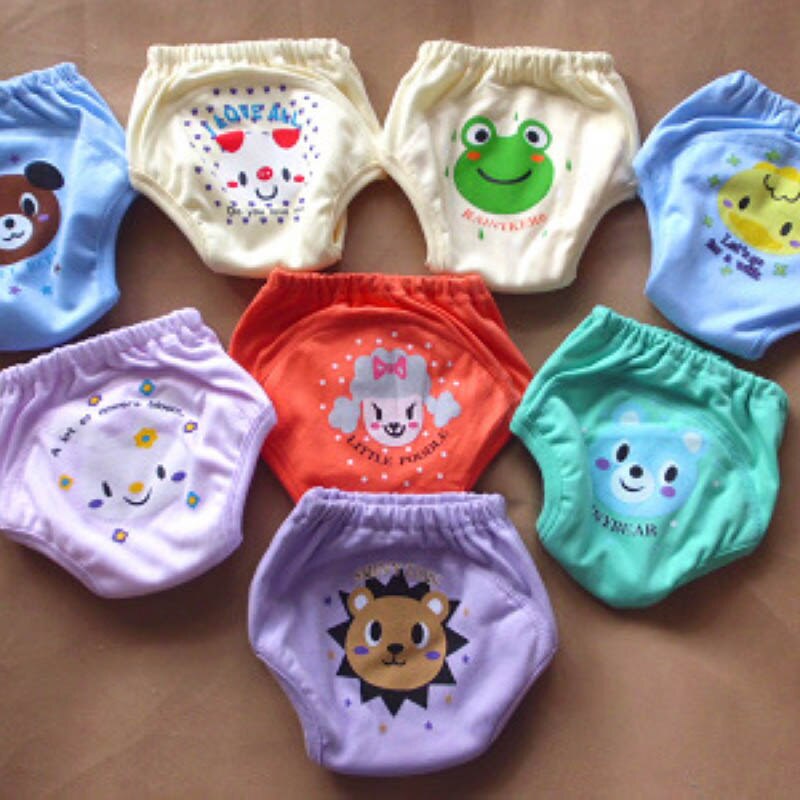 Learning Baby Training Pants Baby Toilet Training Underwear Practice Pants Isolation Urine Breathable Waterproof Cotton Washable