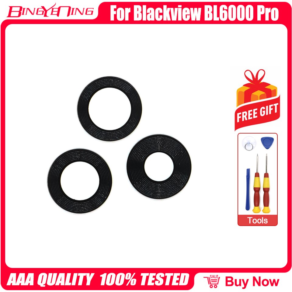 BingYeNing For Blackview BV9500 Pro Rear Back Camera Glass Protective Film For Blackview BL6000 Pro Camera Lens