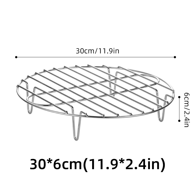 Kuchenka mikrofalowa pusta siatka grill ze stali nierdzewnej wysokie podwozie smażona półka wspornik frytkownica powietrzna akcesoria kuchenne robić kuchenki grill: MULTI