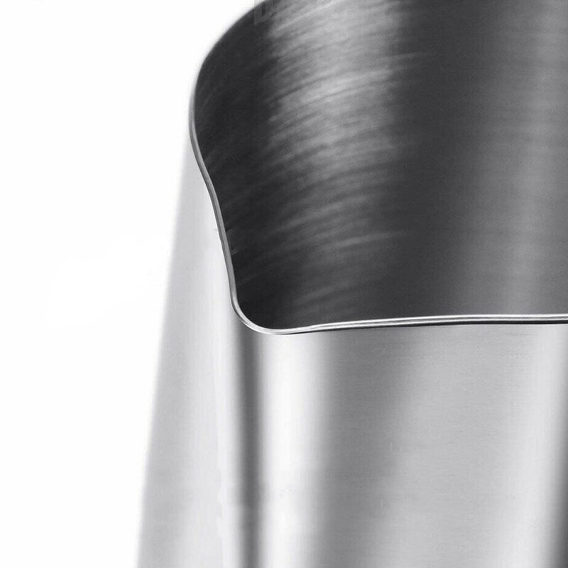 Stainless Steel Milk Jug Frother Coffee Latte Container Metal Pitcher Mug Cup Kitchen Milk Tool 350ml/600ml/1000ml