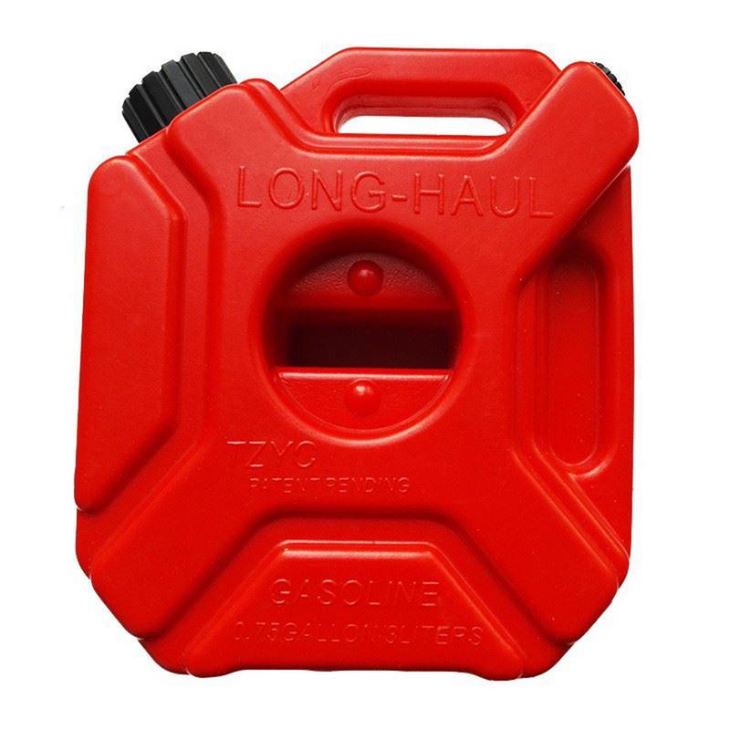 Tambor de aceite de reserva de coche, barril de gasolina de plástico antiestático, cubo receptor de coche de larga distancia, duradero, 5 litros, 1 ud.