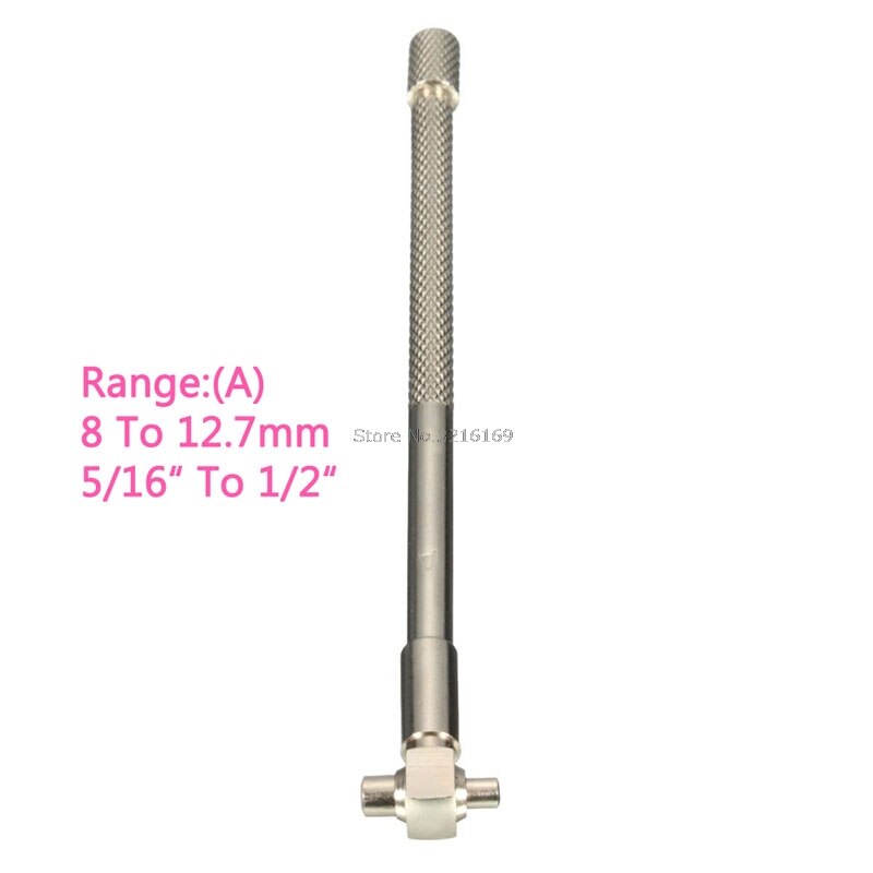 For 6Pcs/Set Telescopic Gauge Set Micrometer Measurement Bore Engineers Kits 8-150mm