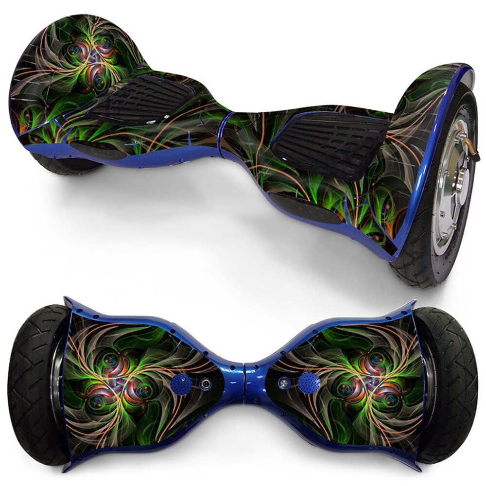 10 Inch Zelfbalancerende Elektrische Scooter Cover Sticker Protector Mini Kleurrijke Decoratieve Papier Klassieke Hoverboard Decoratie: 0119