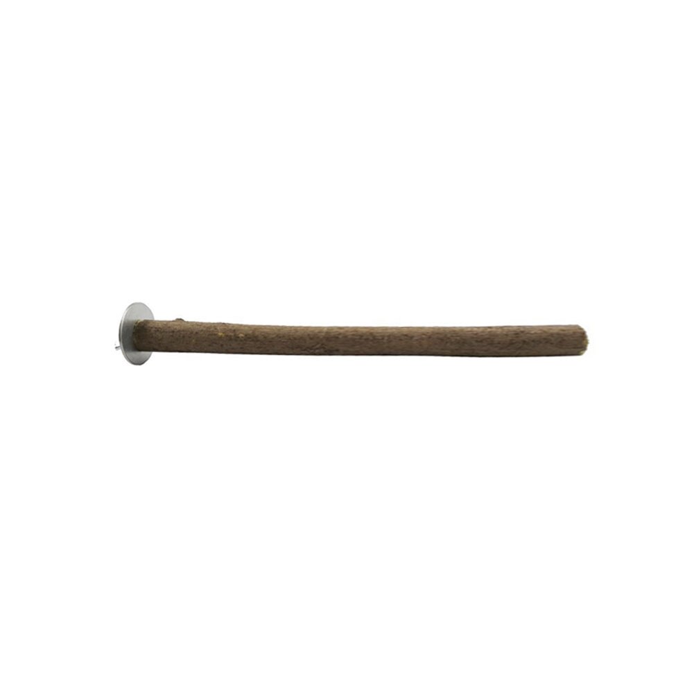 Husdjur papegoja fågelbur trä gren gaffel stativ ställning sittpinnar leksak fåglar stående pinnar: 25cm