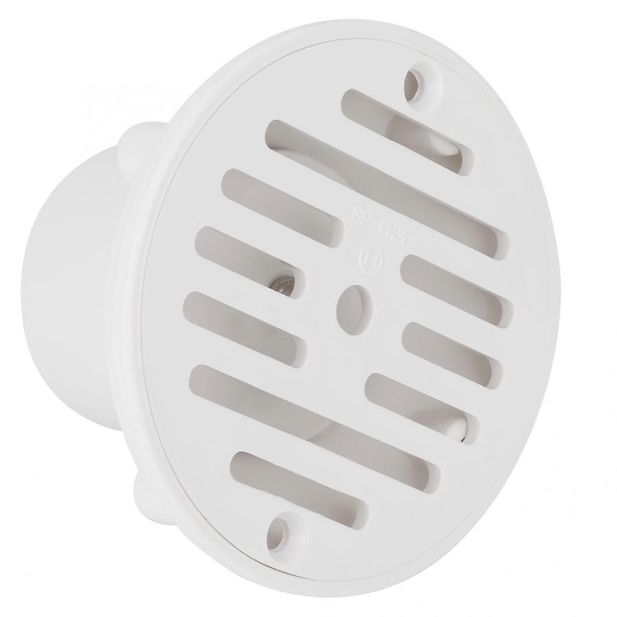 PVC Flow Swimming Pool Drain Outlet Inlet Draining Accessory Fitting Replacement Swimming Pool Drain Bathroom Odor-proof Leak