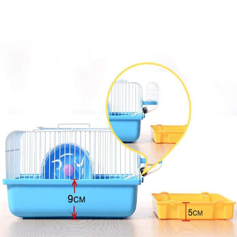 1pc hamsterin häkkiä kannettavat hamsterikartanon juoksuhäkit monikäyttöiset hamsterin häkki pienet lemmikkitarvikkeet pienet eläimet