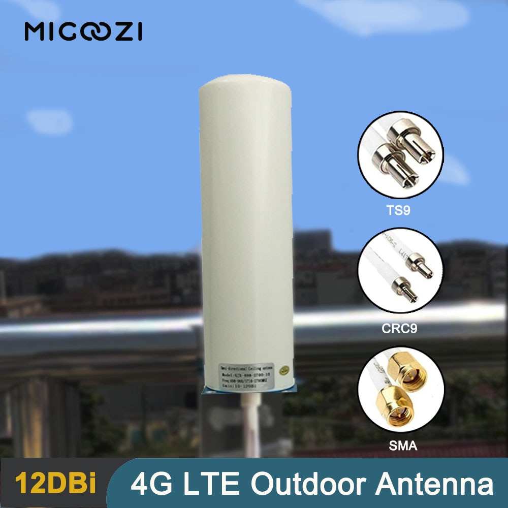 3G 4G LTE Outdoor Antenna High Gain 12DBi Mimo Antenna Dual head Enhanced Receive with 5m Cable for Huawei ZTE 3G 4G Router