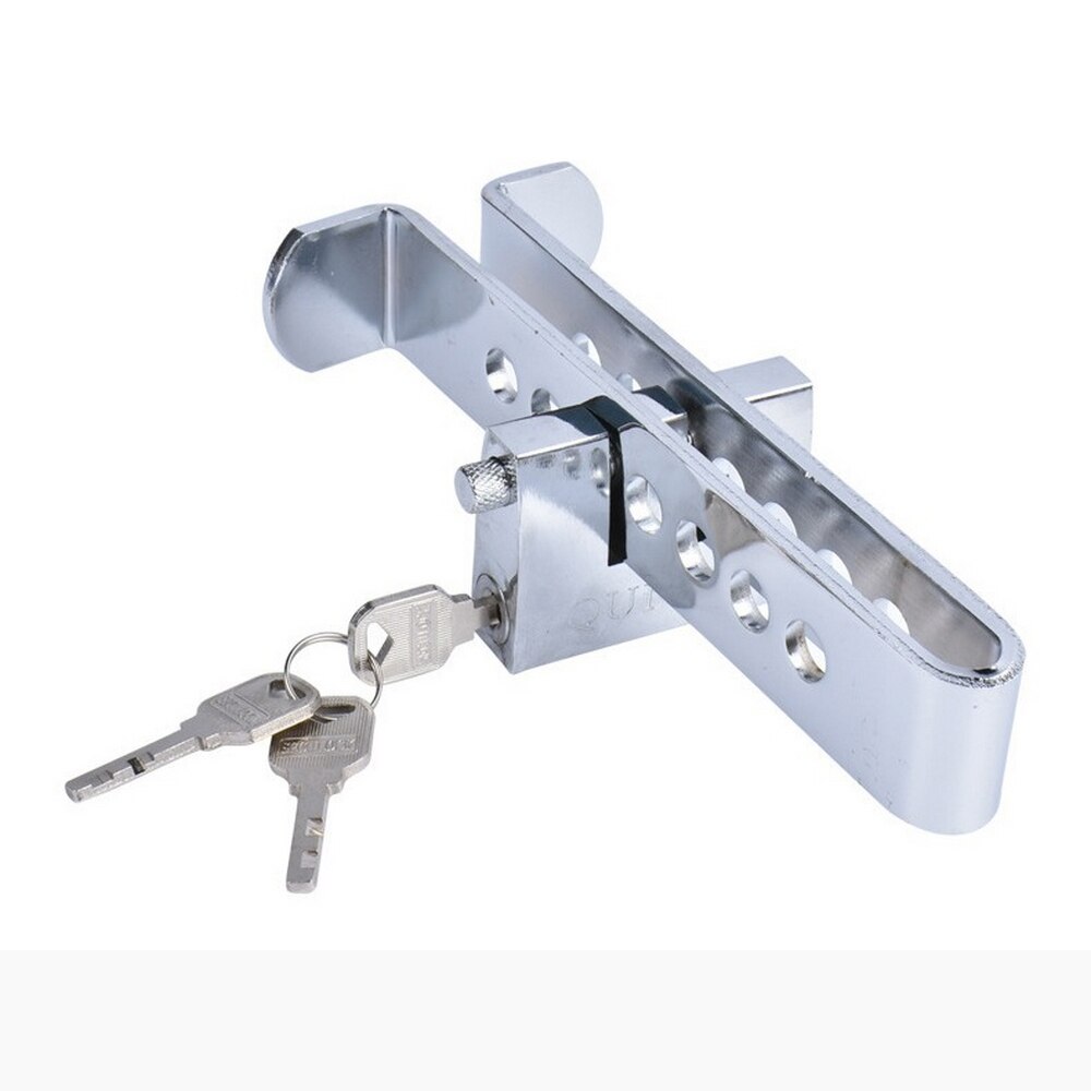 Auto Auto Bremse Kupplung Pedal sperren 8 See Legierung Stahl Sicherheit Anti-Diebstahl für Autos Lkw Drossel Gaspedal Pedal schloss