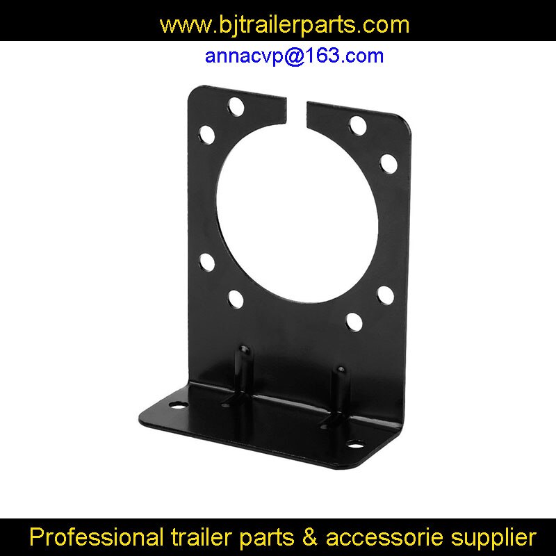 METAL BRACKET for 7 way Truck & Trailer plug socket connnector RV boat trailer, trailer parts.
