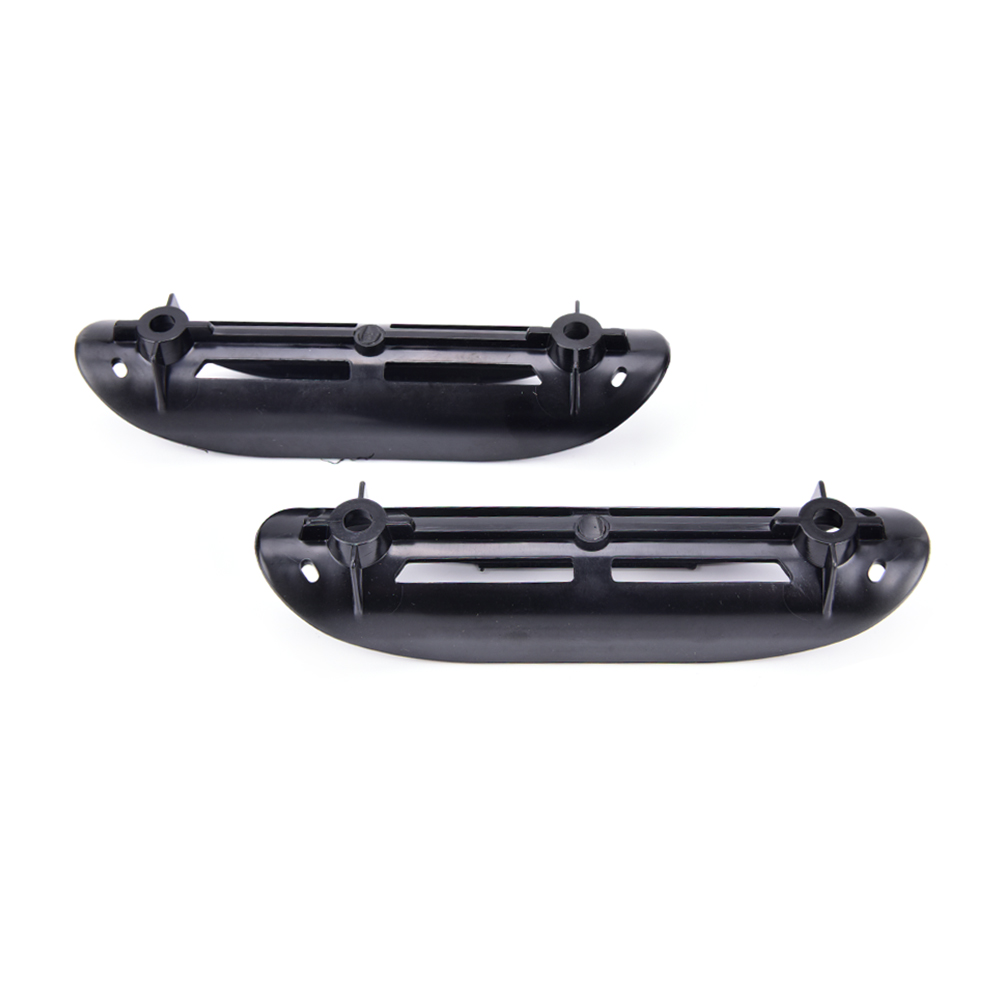 2PCS 149.5mm Black Canoe Mount Paddle Clip Kit With Screws Plastic Kayak Paddle Clip Holder Well Nuts Boat Accessories: Default Title