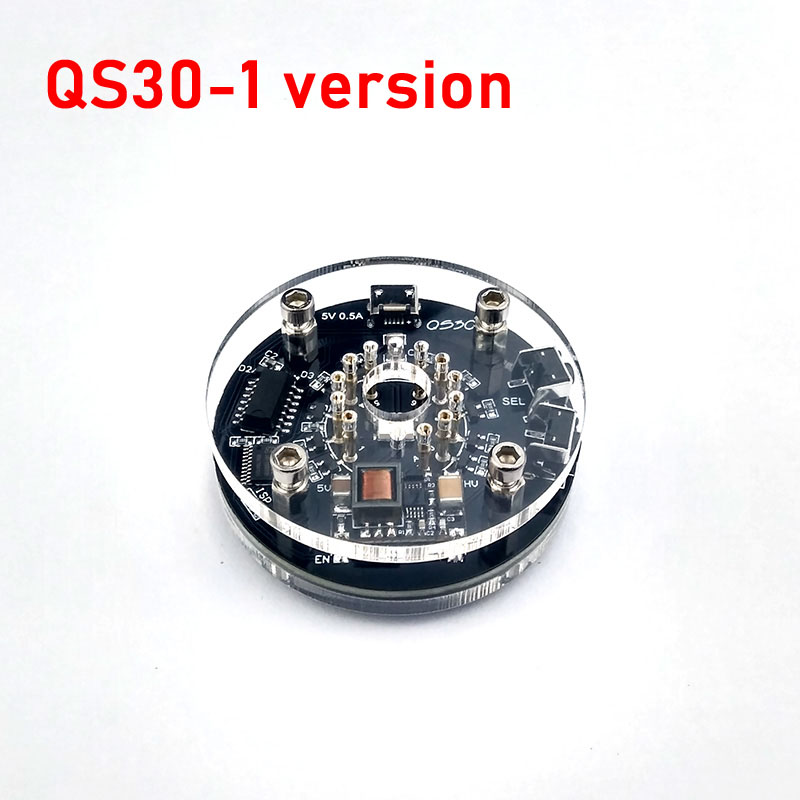 1x Enkele Buis Nixie Klok Voor QS30-1 In-12 In-14 In-18 QS18-12 QS27-1 In-8 In-8-2 Z 568M Gloeibuis In12 In14 Digitale Buis: GRIJS