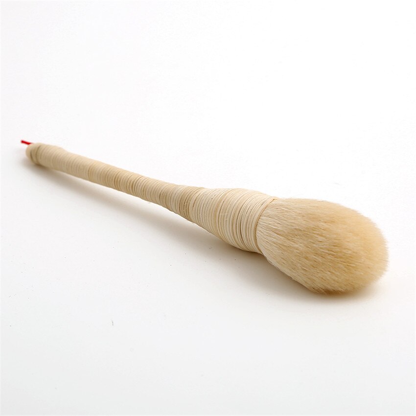 SAIANTTH Yachiyo Kabuki Brush 3 color Persian synthetic goat hair Natural rattan blush brushes makeup maquiagem