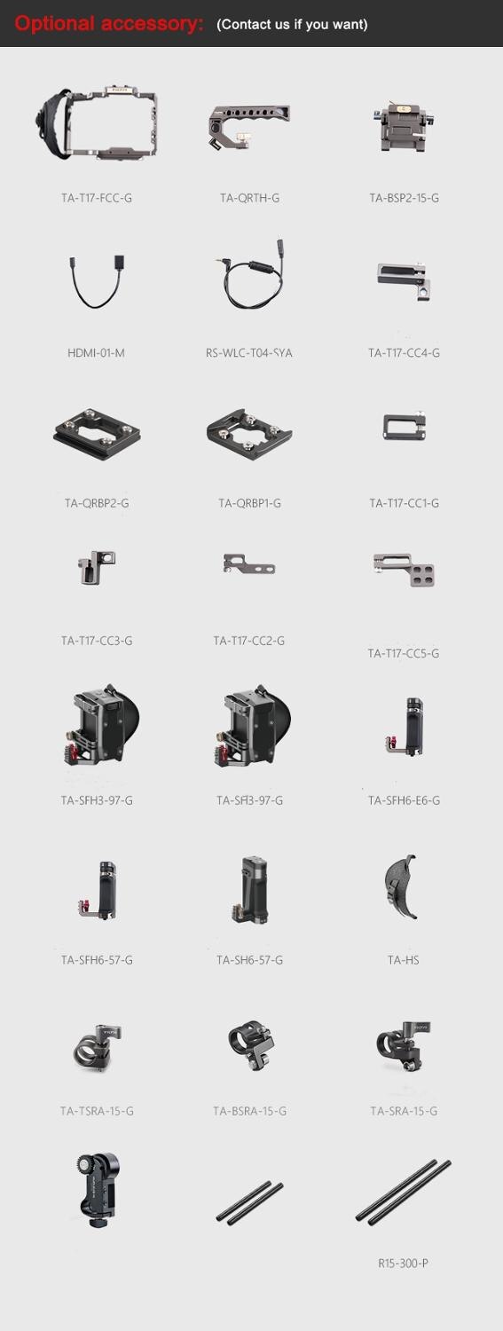 Tilta dslr rig a7 iii Full camera Cage Top Handle baseplate hdmi cable For Sony A7 A9 A7III A7R3 A7M3 A7R2 A7 accessories