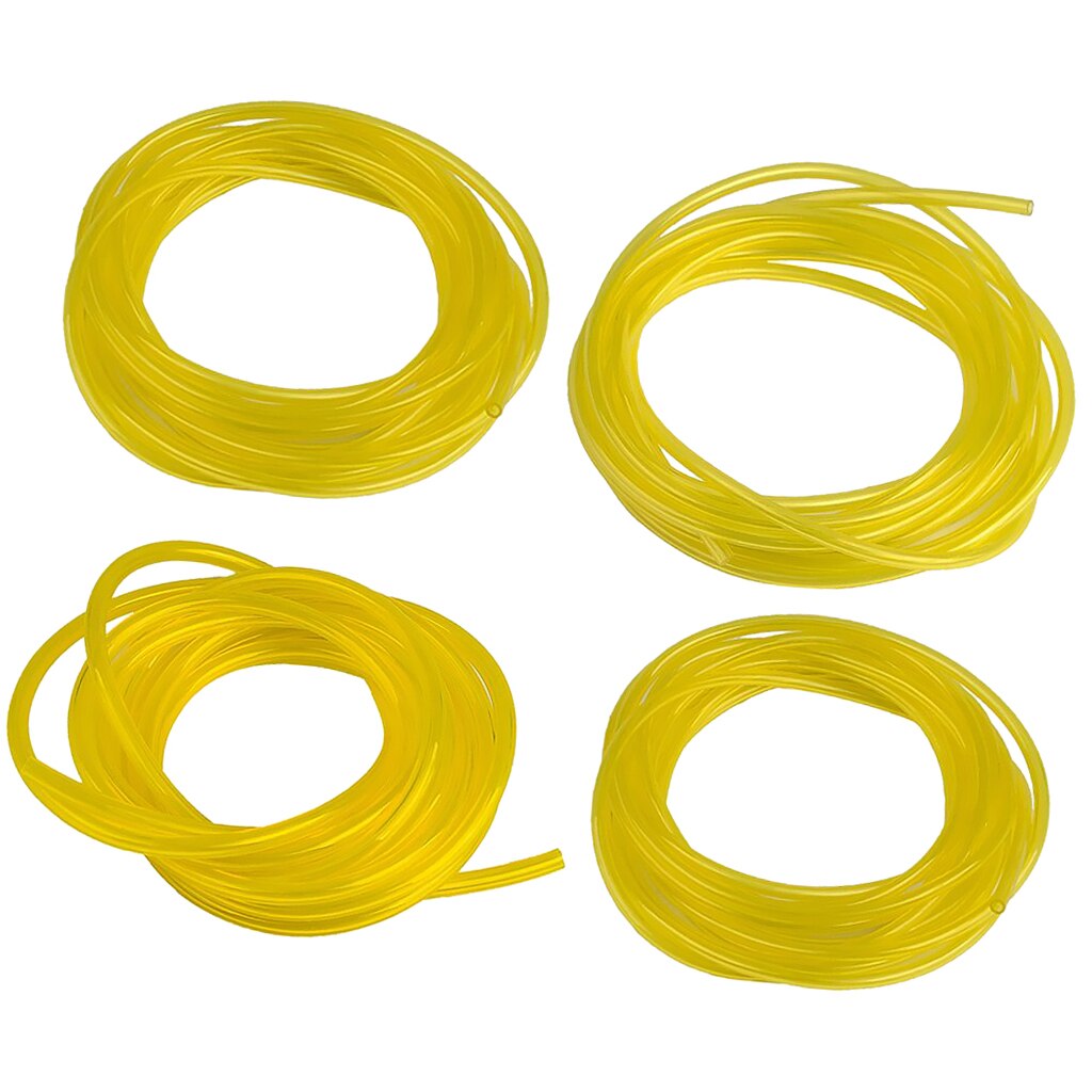 4 cm benzineslang met 4 maten slangen voor kleine motoren