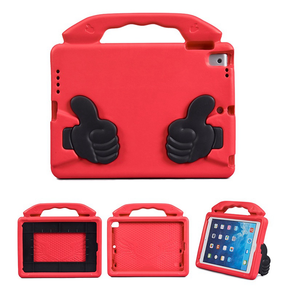 Voor Apple ipad 6e Gen 9.7 inch case A1893 A1954 tablet kids cover voor ipad 5e generatie A1823 A1822 coque Air1/Air 2: KOFFIE