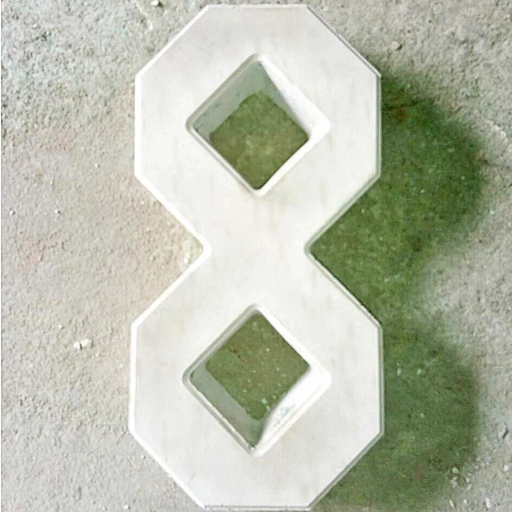 Giardino di casa cortile fai da te pavimentazione stampo strada cemento mattone intaglio pietra percorso pavimentazione strada Walk Maker stampo imitazione