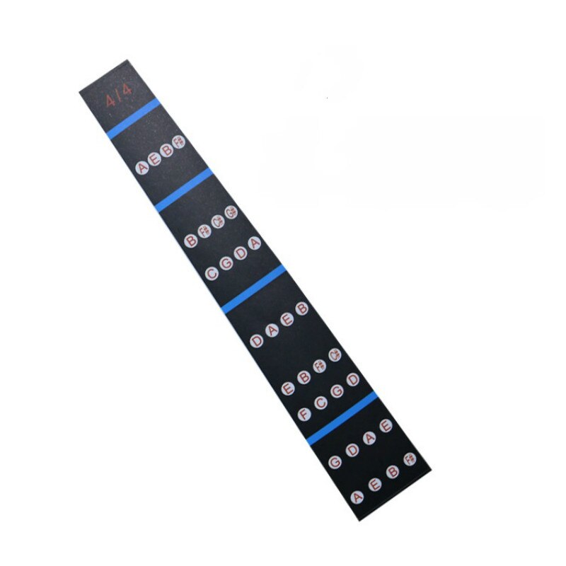 1 Pcs Violin Fingerboard Sticker Notes Label Fingering Diagram Practice Finger Guide Beginner Violin Accessories Accessories