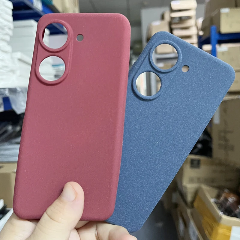 Voor ASUS ZenFone 10 9 Case Ultradunne Zachte TPU Matte Beschermende Achterkant Anti-Slip Cover Voor zenfone 9ški
