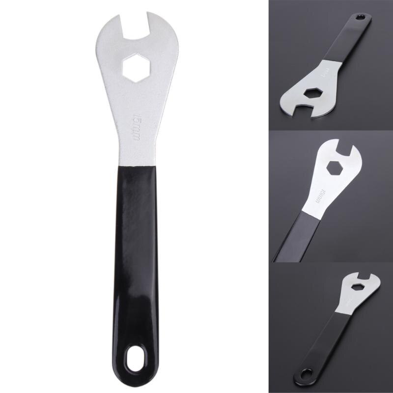 15mm Universal Torque Bike Wrench Ratchet spanner for Bike Cycling MTK Bicycle Pedal Wrench Stainless Steel Repair Tool