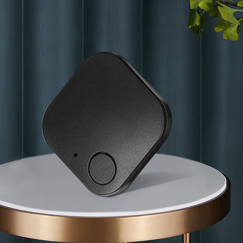 Black square tracker, locator, Bluetooth tracker, two-way anti-lost device, compact and portable, multiple application scenarios