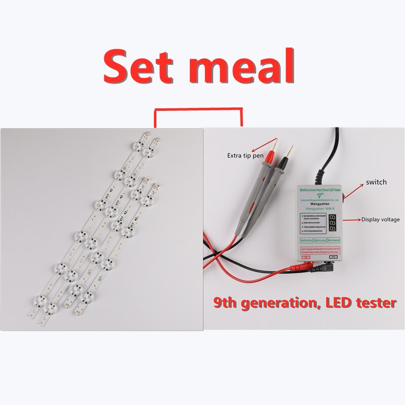 100% neue LG 43 inch Led-hintergrundbeleuchtung bar 43VH6100-CB 6916L-2867B 6916L-2867A 2867G V17 43 6916L-2744A 6916L-2743A bildschirm LC430DQE