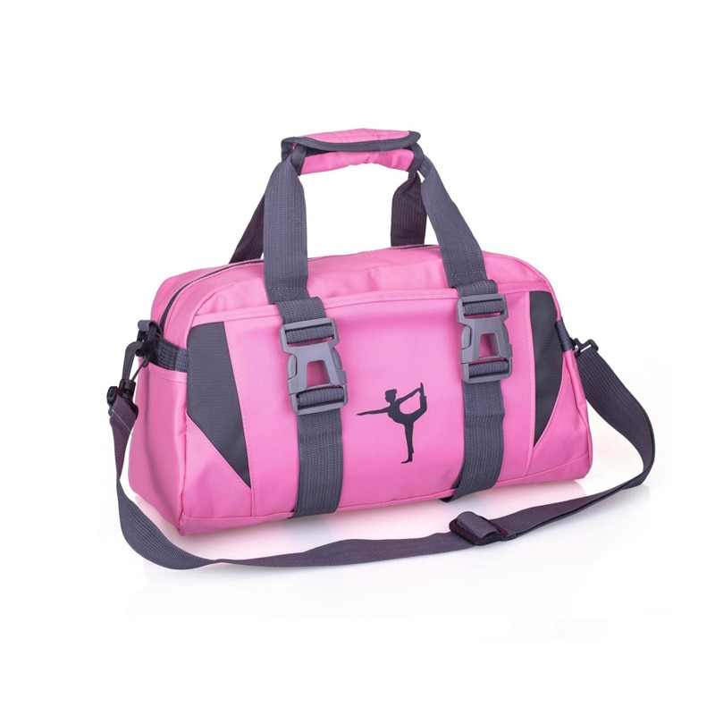 Jooga fitness laukku vedenpitävä nylon harjoitus olka crossbody urheilulaukku naisille fitness matka duffelivaatteet kuntosalilaukut