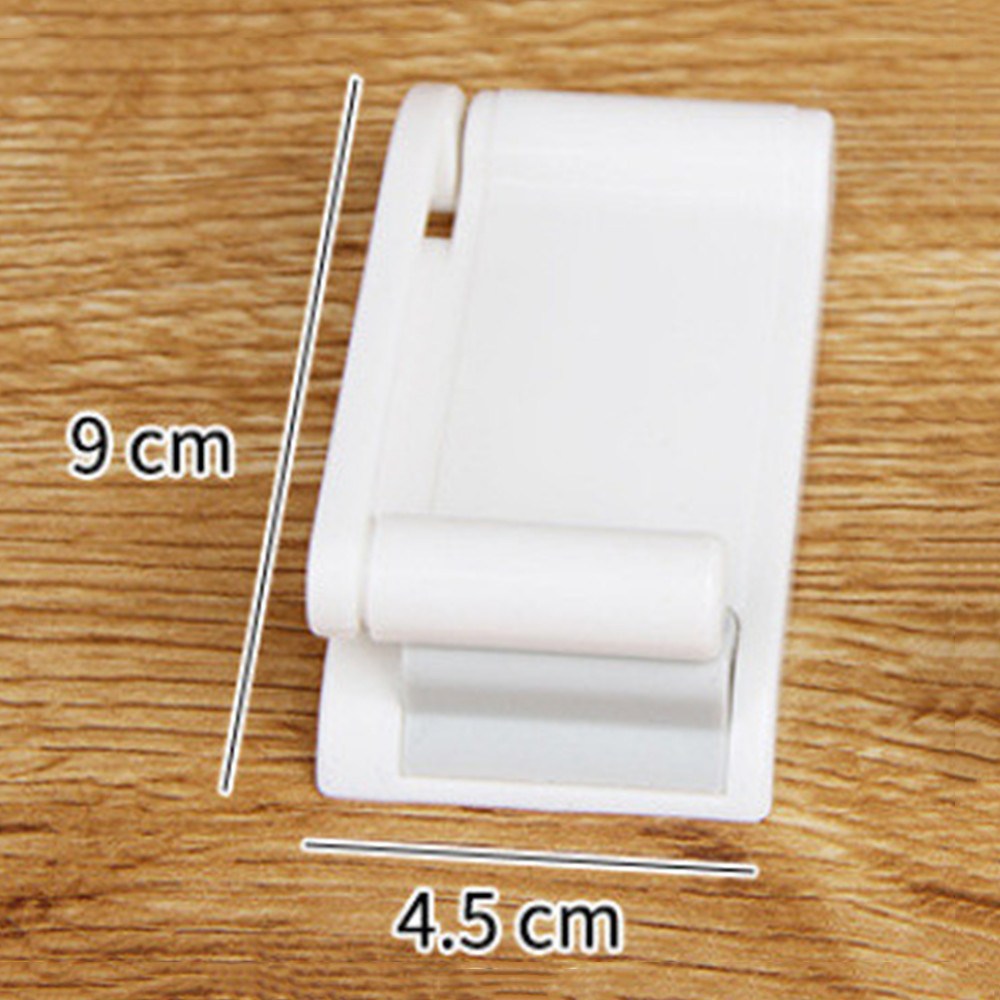 Adjustable Magnetic Toilet Paper Roll Holder Magnet Towel Rack White Towel Holder Refrigerator Oven Use